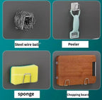 Stainless Steel Sink Sponge Rack