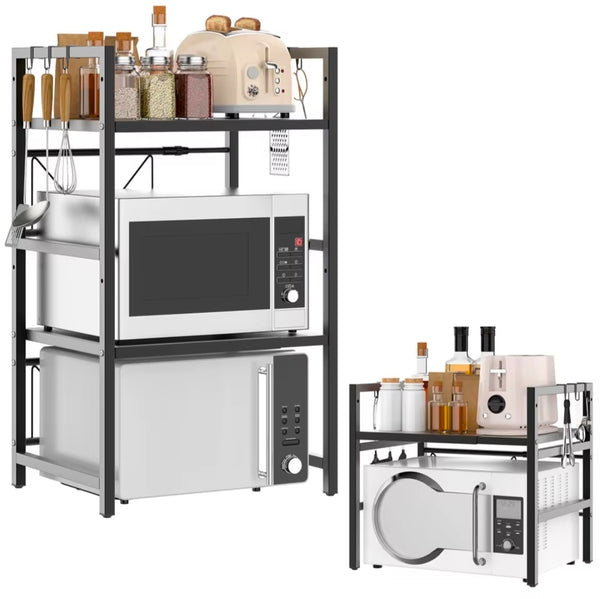 Expandable Microwave Shelf