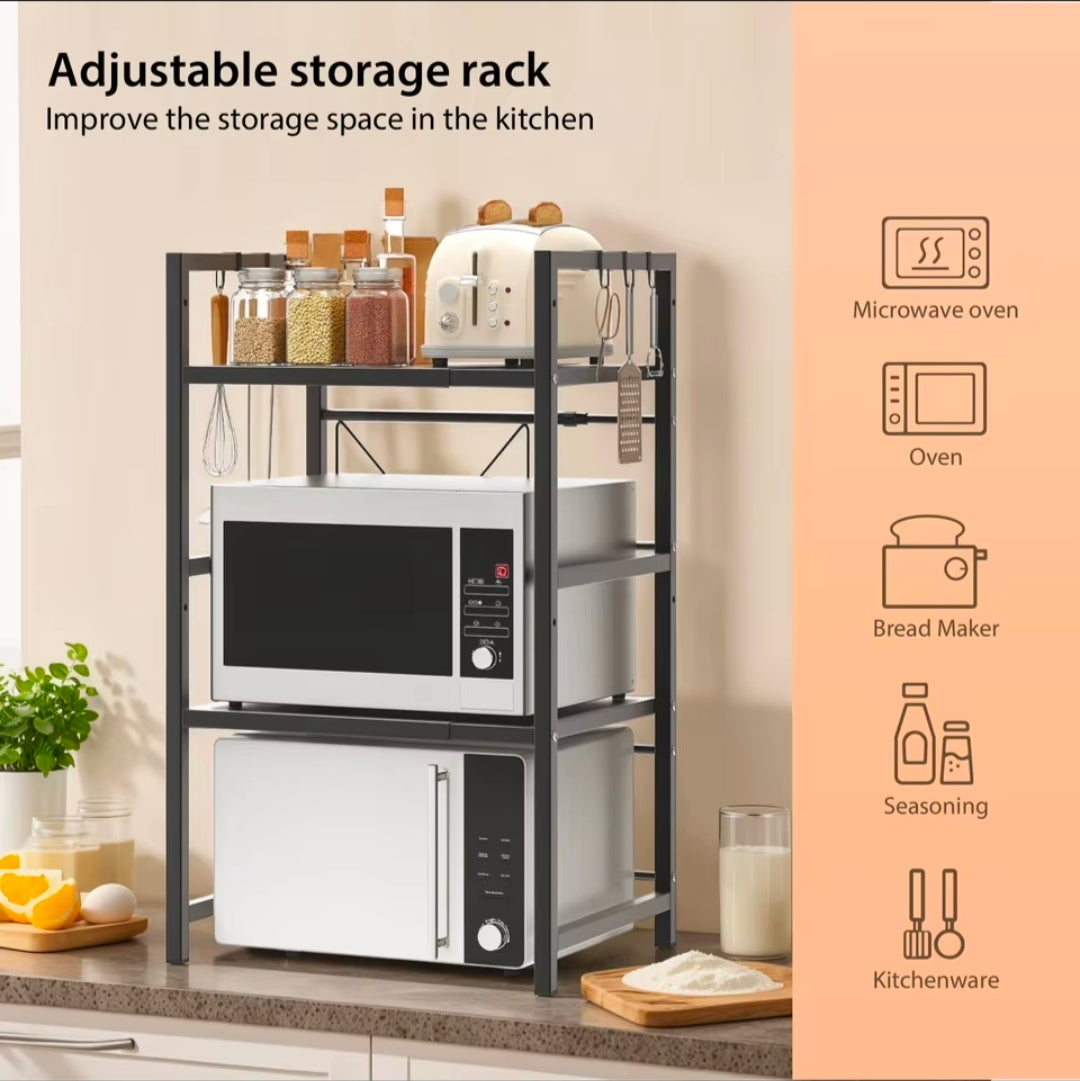 Expandable Microwave Shelf