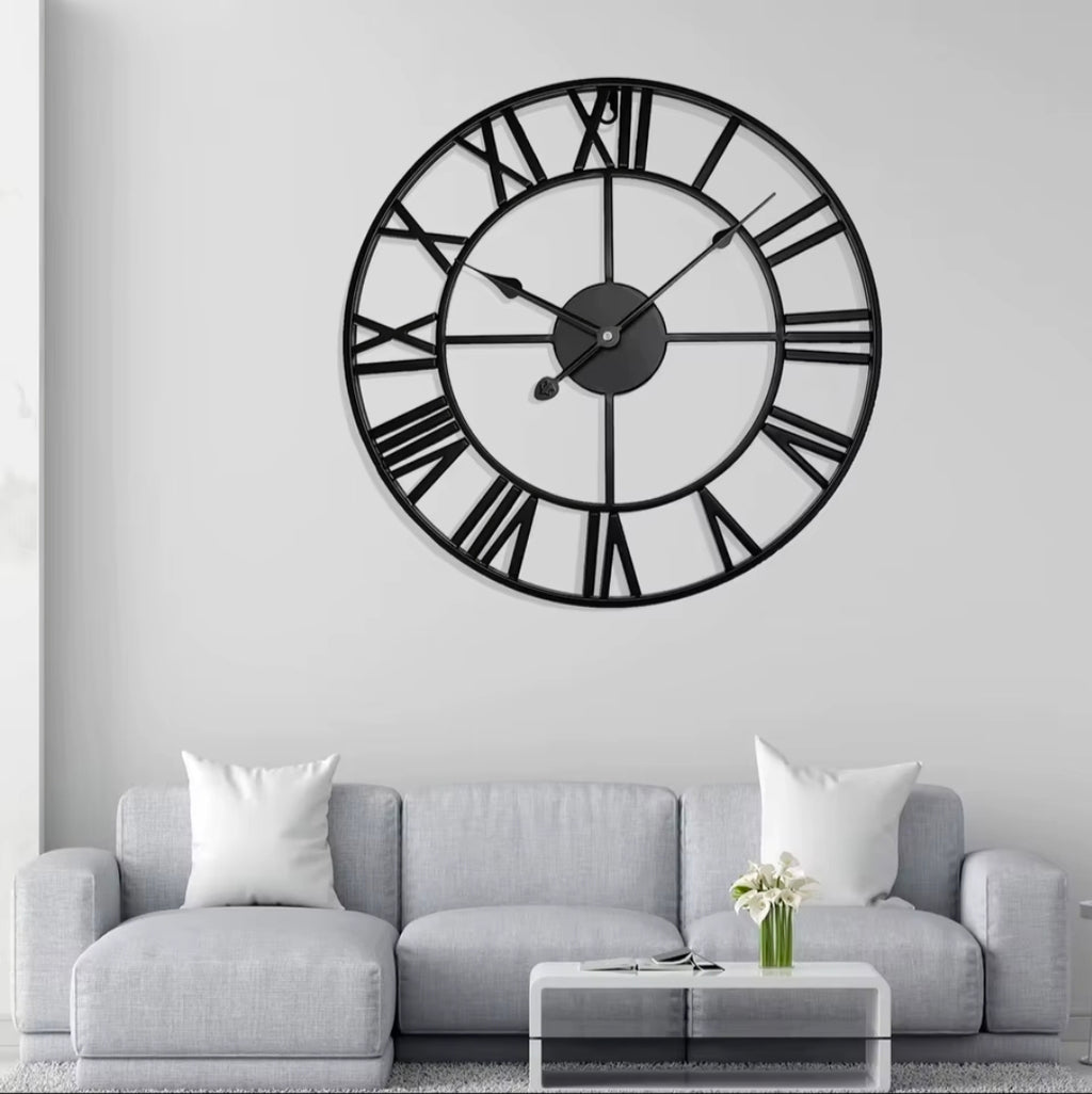 GARDEN WALL CLOCK ROMAN