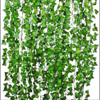 12 Pack 84 Feet Fake Ivy Leaves
