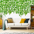 12 Pack 84 Feet Fake Ivy Leaves