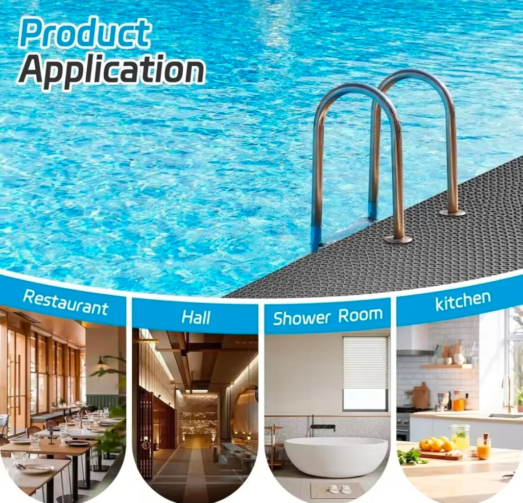 Bathroom Mats, Plastic Perforated