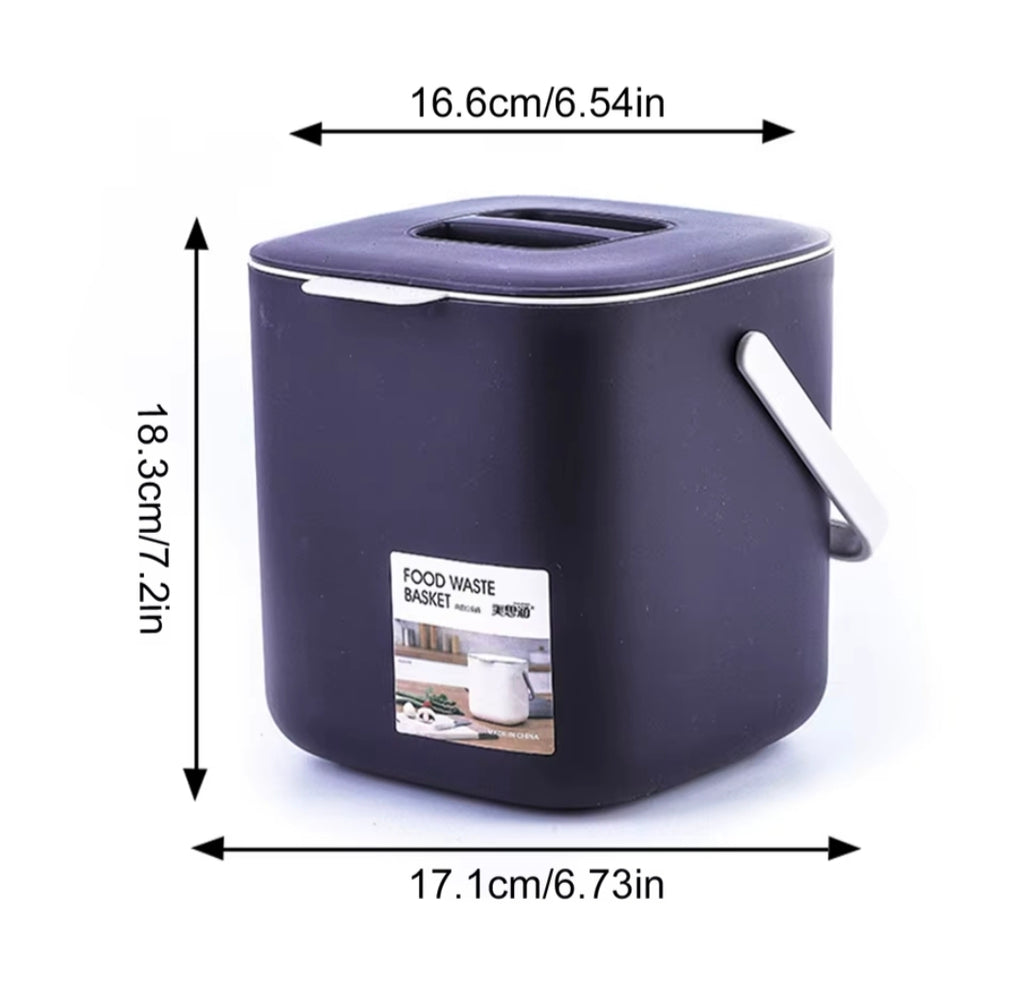 Countertop Trash Can with Lid