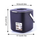 Countertop Trash Can with Lid